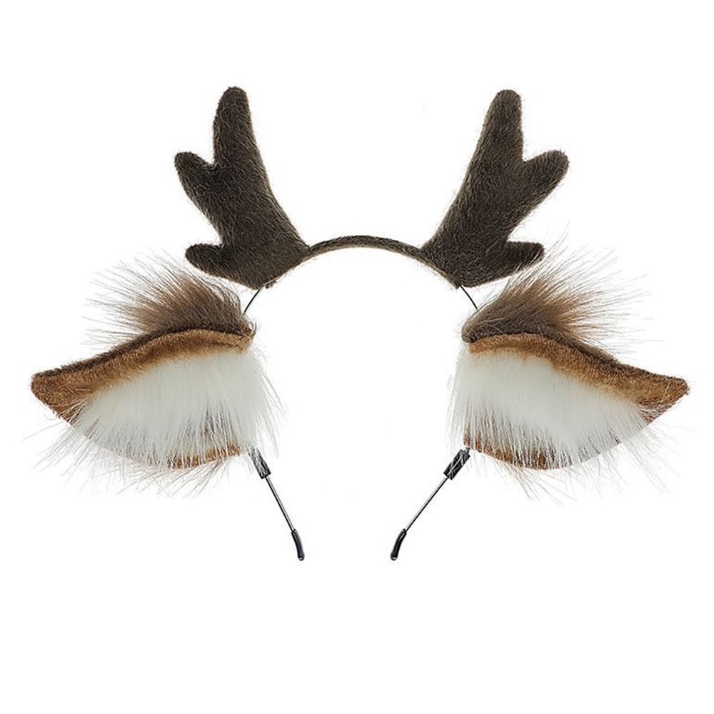 Reindeer Antlers Headband - للجنسين آذان الغزلان الرنة قرن الوعل