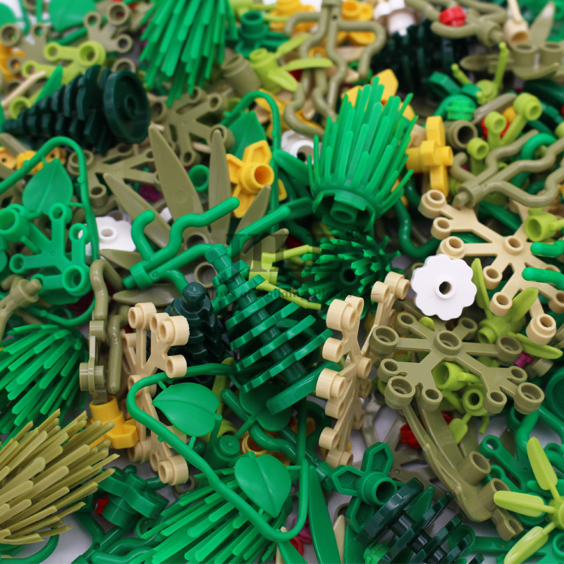 مكعبات بناء نباتات شجرة MOC مل - مراجعة Lego Set City وسعره