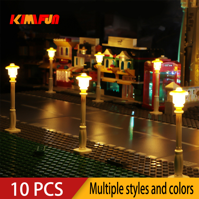 10 قطع من مكعبات البناء LED RG - مراجعة Lego Set City وسعره