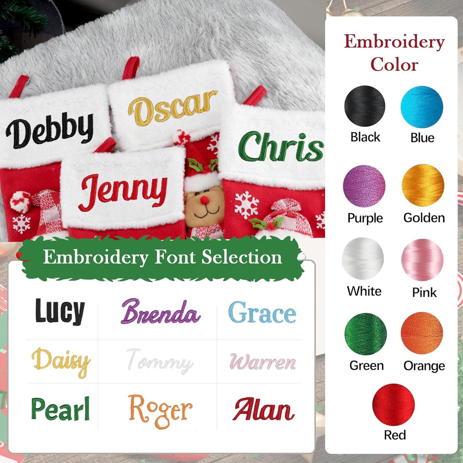 جورب زينة عيد الميلاد الكلاسيك - مراجعة Christmas Stocking Hanging وسعره