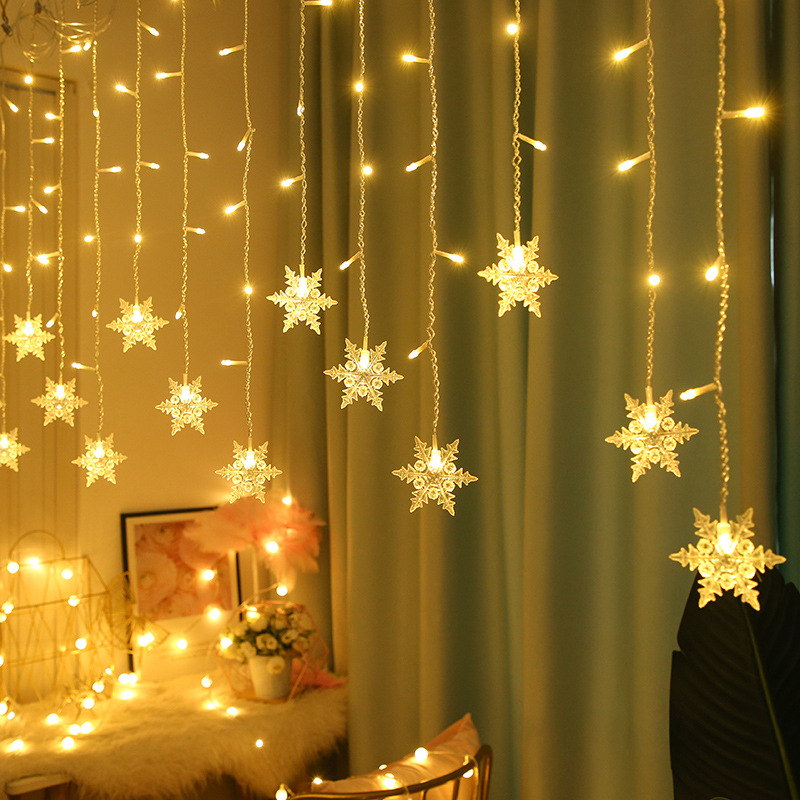 3.5 متر عيد الميلاد ندفة الثلج - مراجعة Led Fairy String Lights وسعره