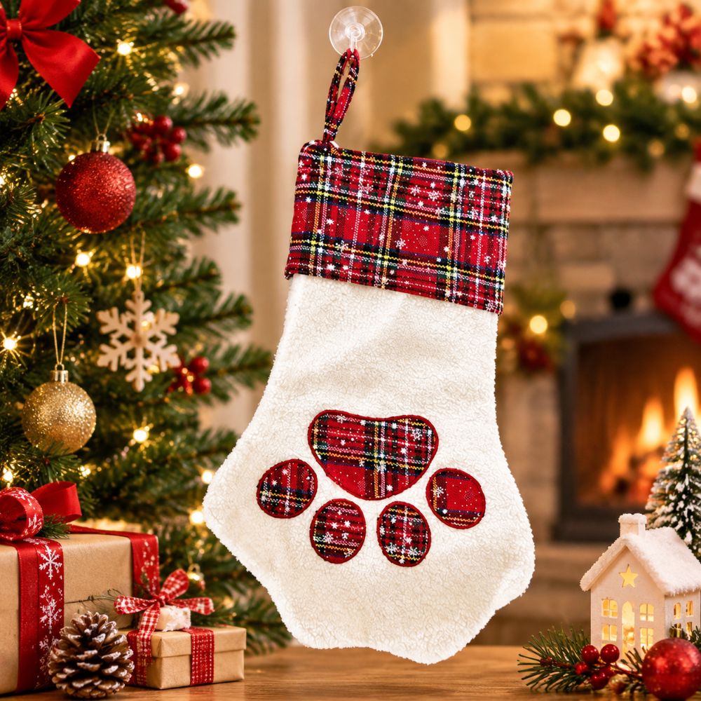 هدايا عيد الميلاد: جورب عيد ال - مراجعة Christmas Stocking Hanging وسعره