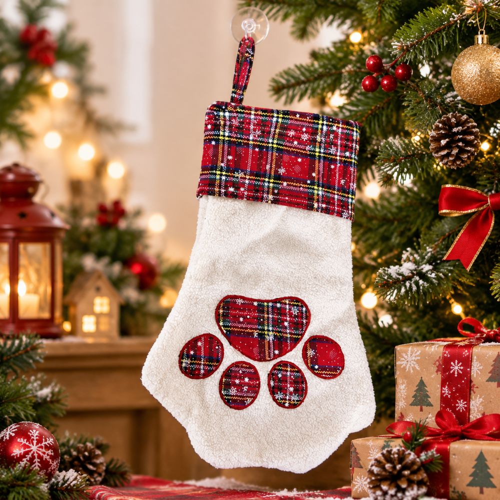 هدايا عيد الميلاد: جورب عيد ال - مراجعة Christmas Stocking Hanging وسعره