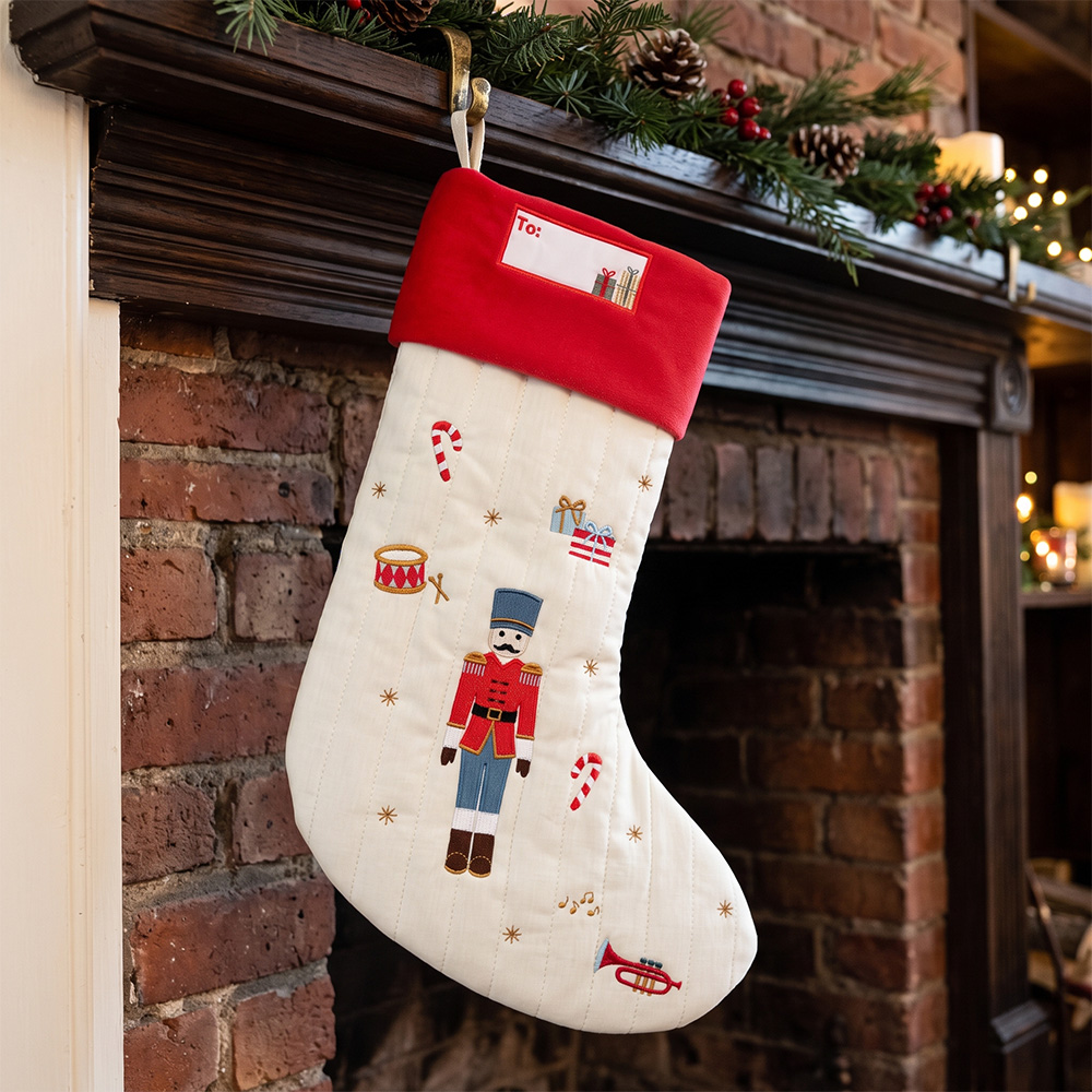 جورب عيد الميلاد المخصص بتصميم - مراجعة Christmas Stocking Hanging وسعره